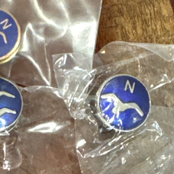 Soaring Society of America Glider Hobbs NM Training Program Badge Lapel Pins Lot - Picture 2 of 5